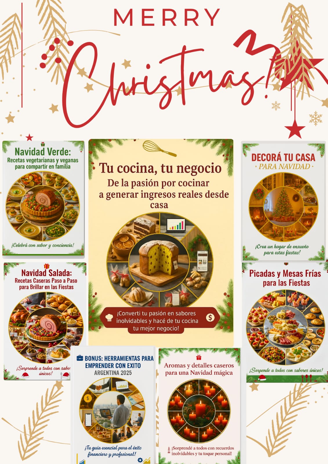 Emprendé con Espíritu Navideño y Gana Desde tu Hogar- Argentina 2025